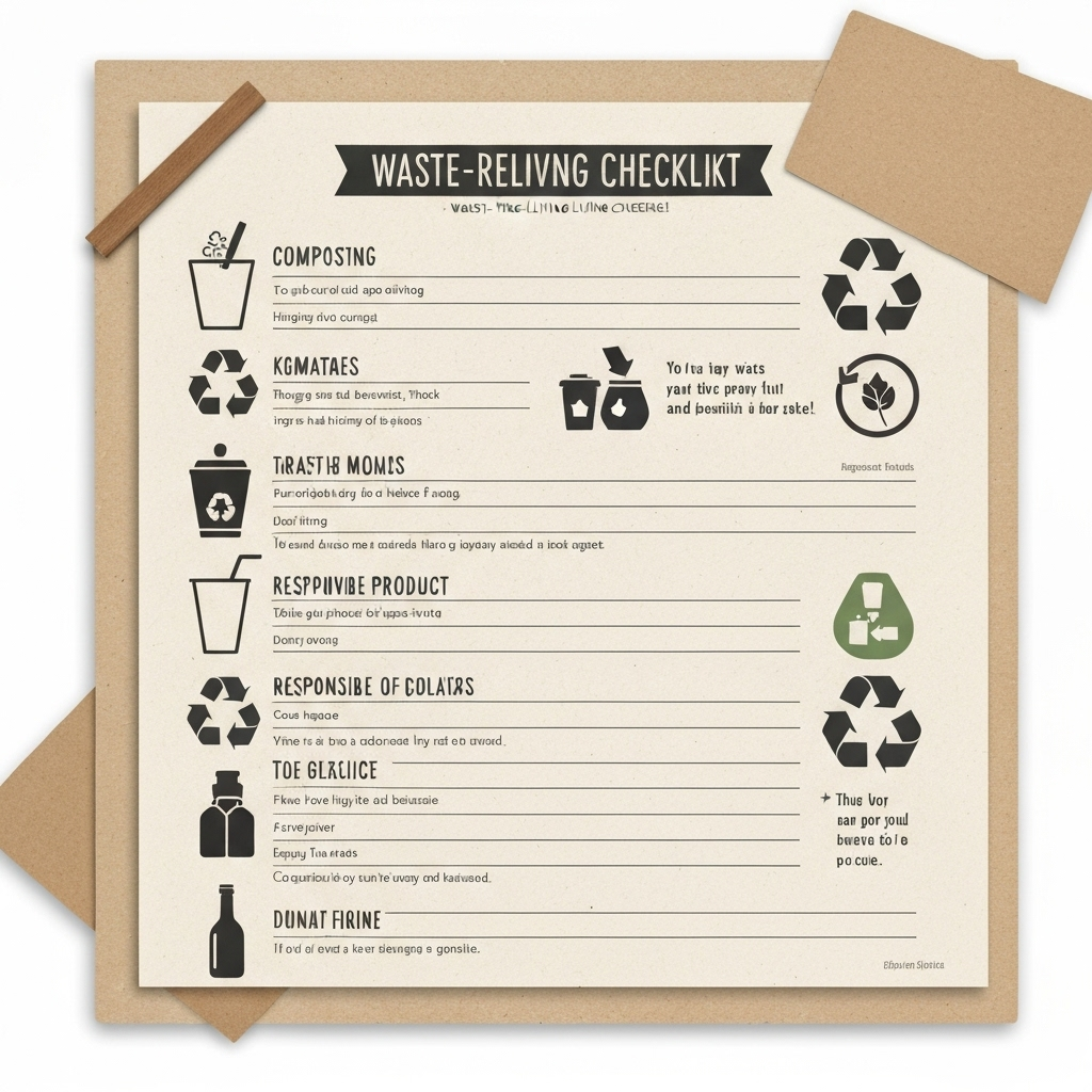 Waste-Free Living Checklist - Your guide to sustainable living